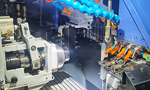 5-Axis Swiss-Type Lathe: