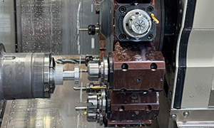 4-Axis Turn-Mill Composite Lathe: